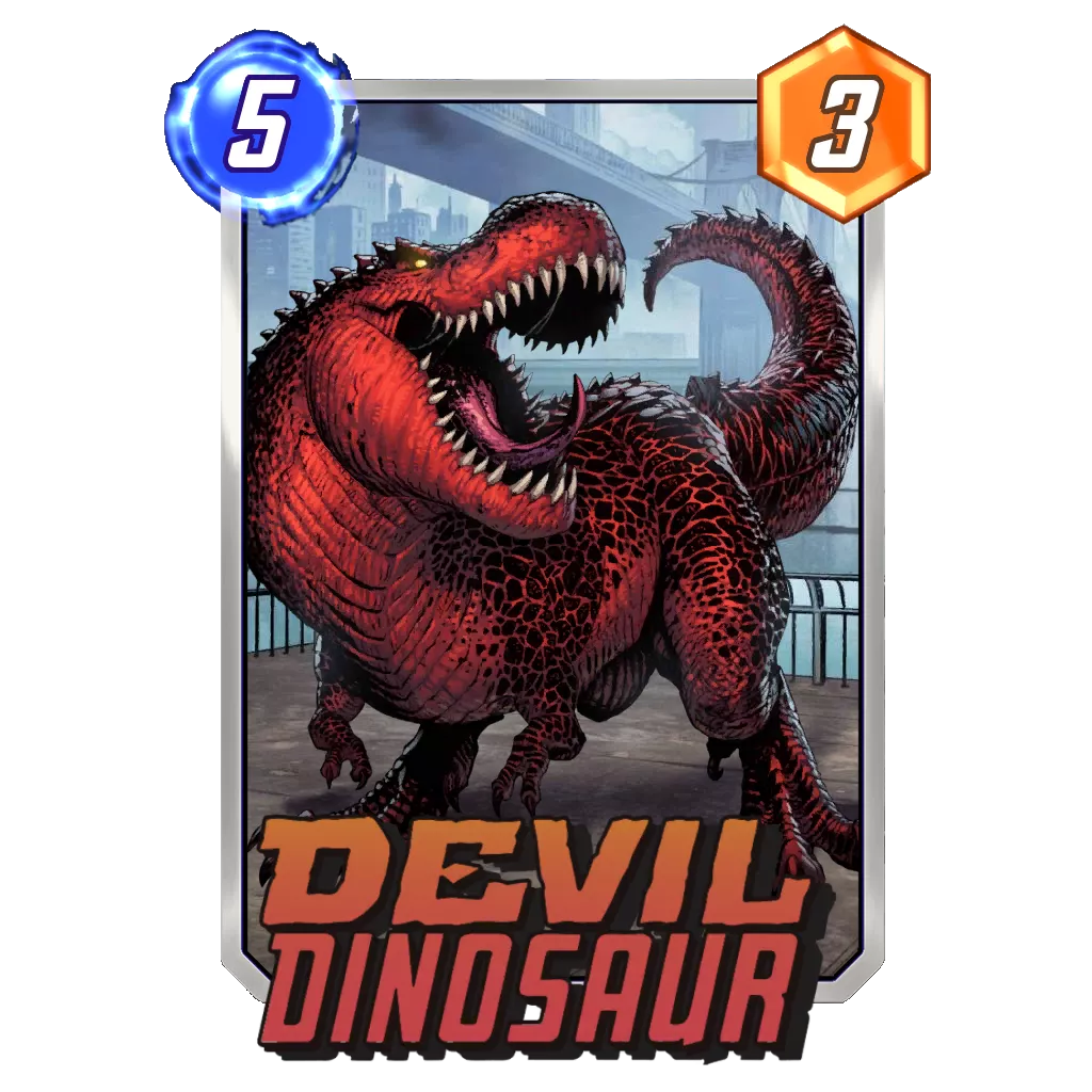 Devil Dinosaur - MarvelSnapBR